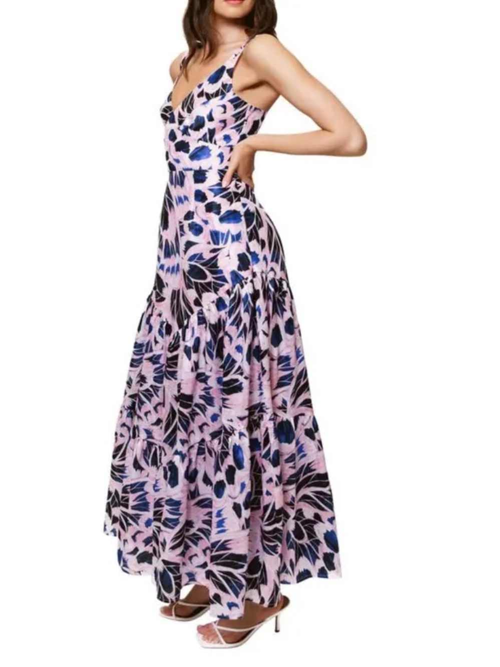 Hutch Arden Maxi Dress in Blue Size 6 NWT